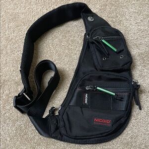 Nicgid Sling Chest Shoulder Crossbody Bag